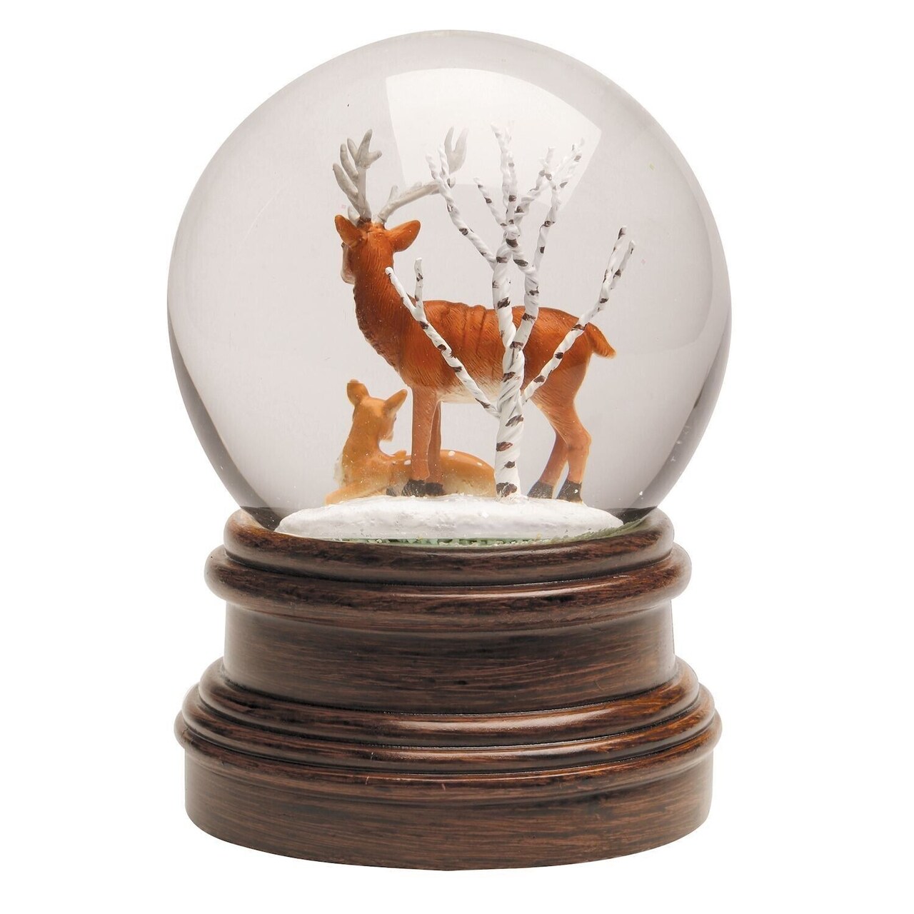 Christmas Snow Globe Wind Up Musical Snowglobe with Water